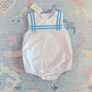 NWT Beaufort Bonnet Company Boys Bubble Sailor Suit - 2T